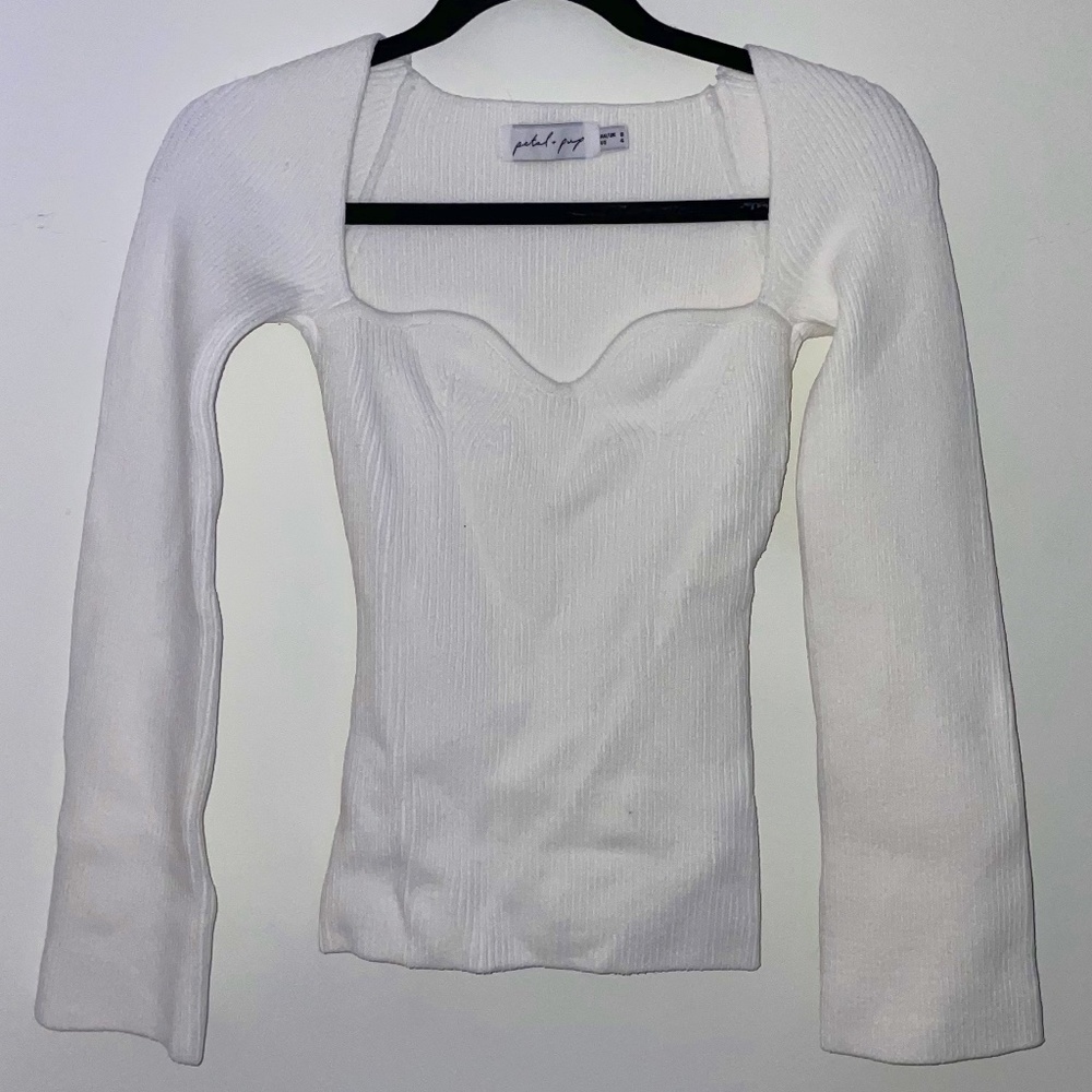 PETAL & PUP AQUERELLE KNIT SWEATER